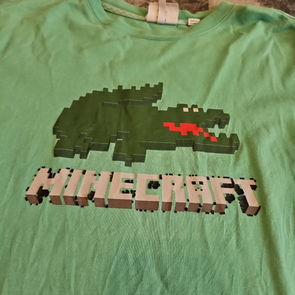 Lacoste X Minecraft Tshirt - Picture 3 of 6